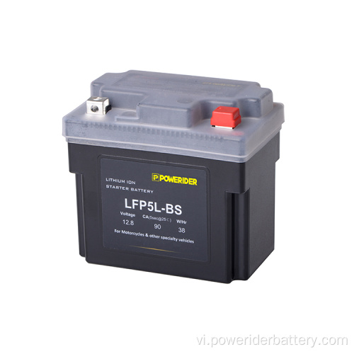 Pin khởi động xe máy 12,8V 3AH YTX5L-BS lithium ion